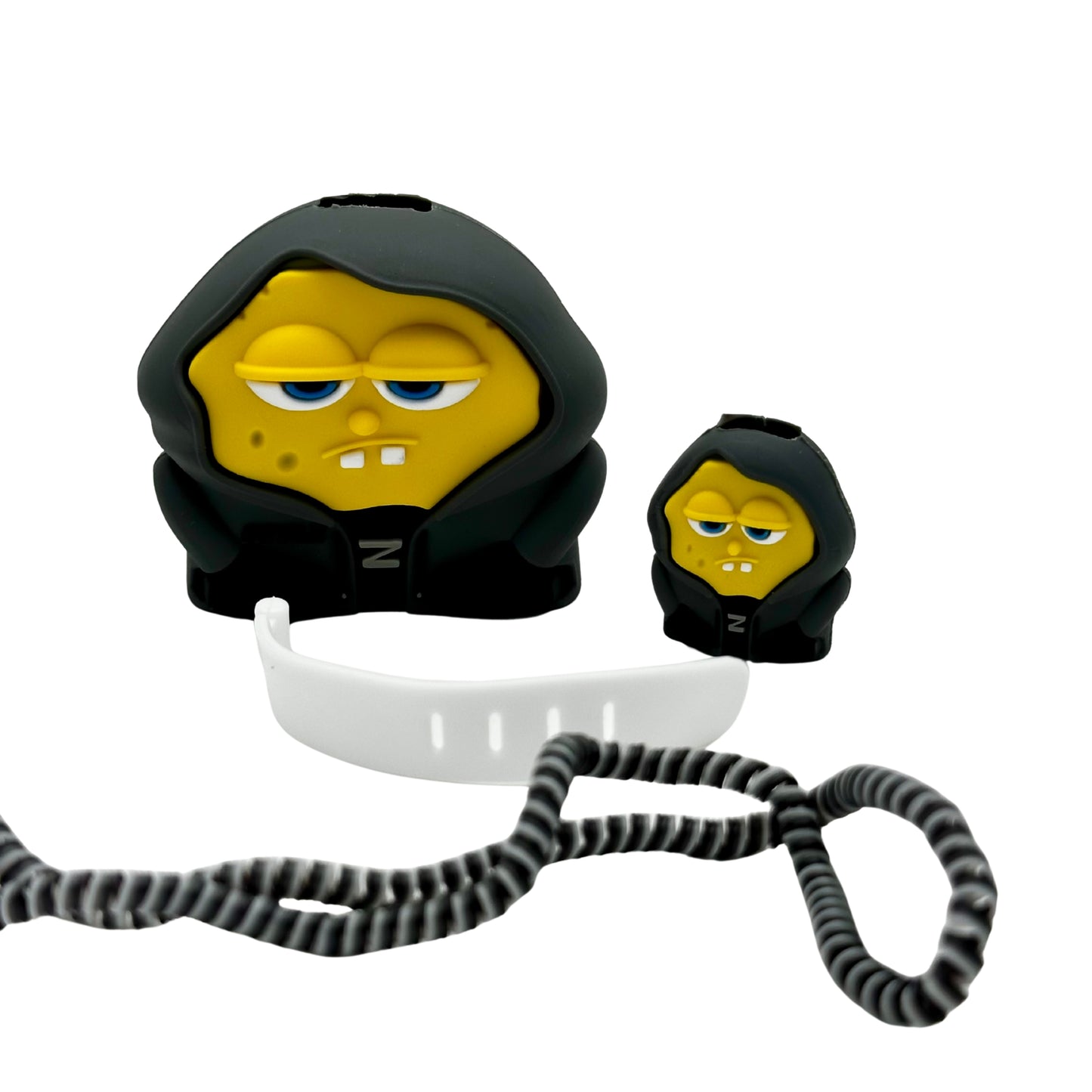 COVER DISEÑO MAS PROTECTOR DE CABLE CARGADOR IPHONE 20W