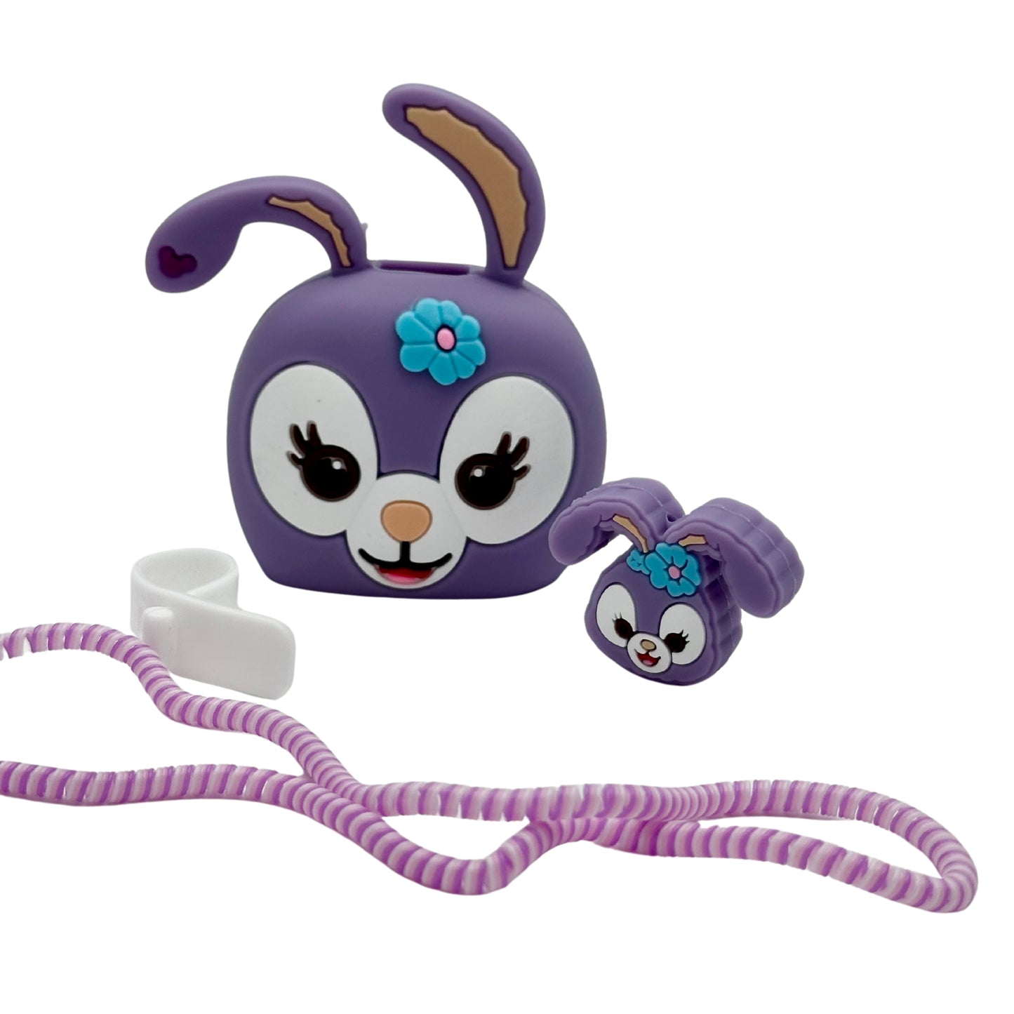 COVER DISEÑO MAS PROTECTOR DE CABLE CARGADOR IPHONE 20W