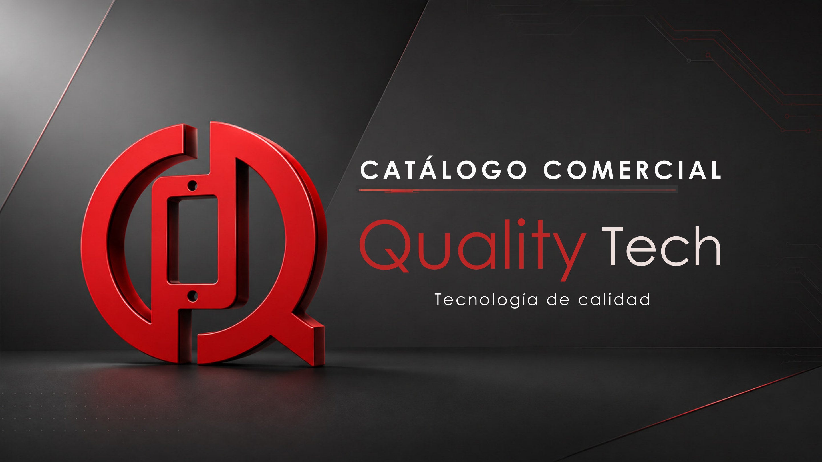Catálogo mayorista Quality Tech, portada