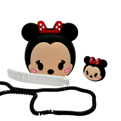 COVER DISEÑO MAS PROTECTOR DE CABLE CARGADOR IPHONE 20W