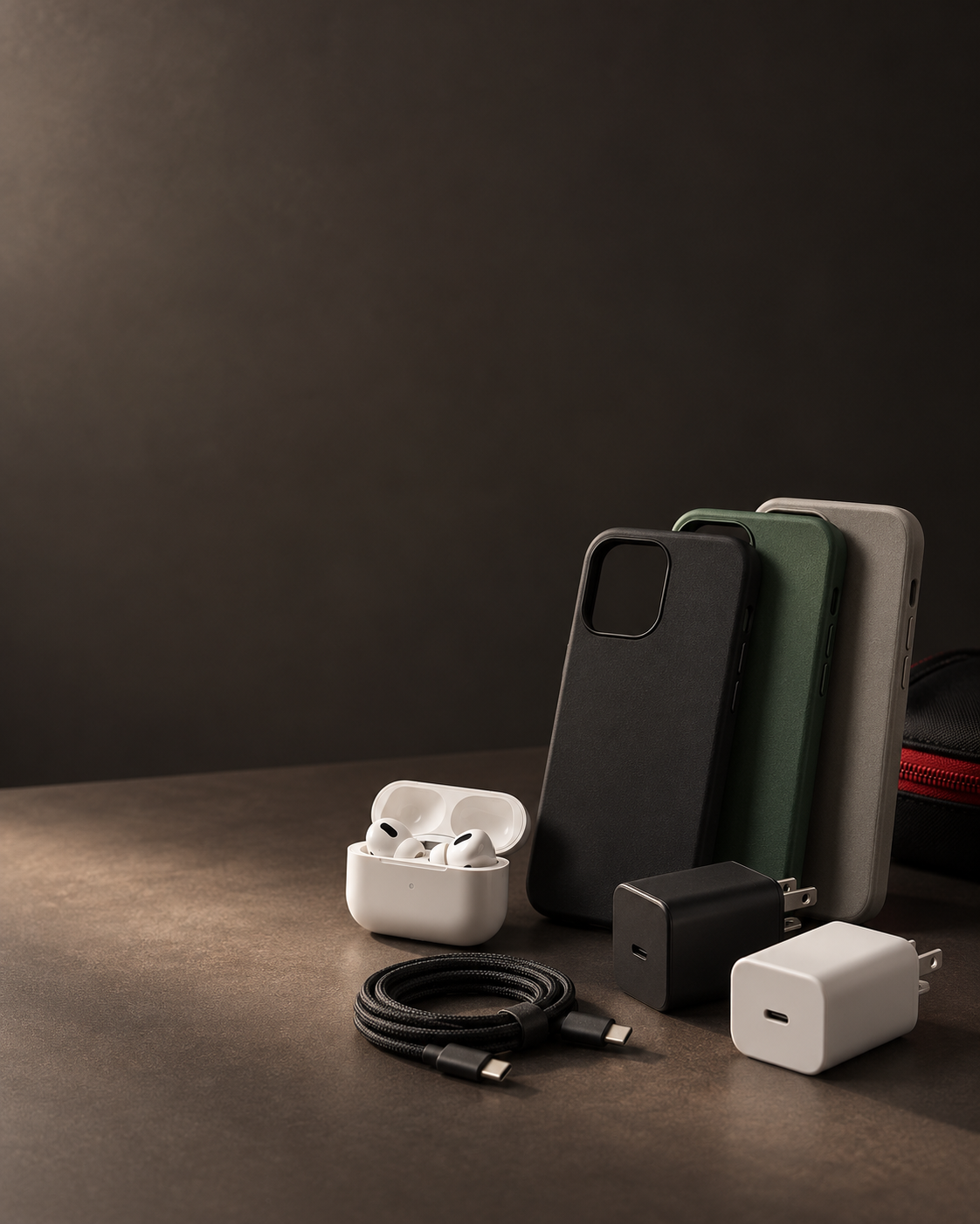 Cases, audio y accesorios de carga para tu negocio